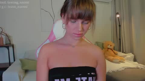 Naomi My instagram account - teasing naomi online show from April 3, 11:14 pm