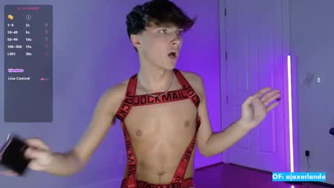 Snapshot of ajax_332 chatting on March 9, 4:05 am Ajax Orlando PRVTS OPEN online show from March 9, 4:05 am