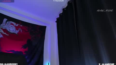 Snapshot of alan_rosee chatting on February 18, 1:40 pm Alan online show from February 18, 1:40 pm