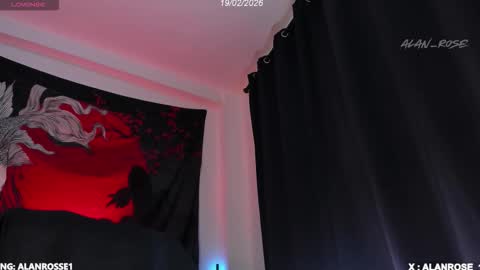 Snapshot of alan_rosee chatting on February 21, 11:33 am Alan online show from February 21, 11:33 am