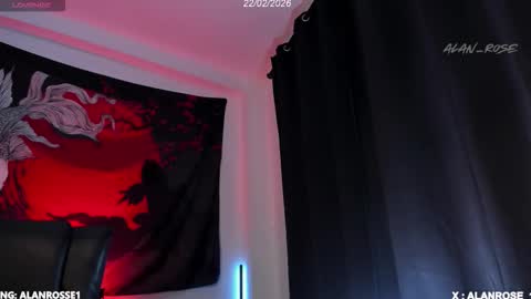 Snapshot of alan_rosee chatting on February 23, 1:41 pm Alan online show from February 23, 1:41 pm