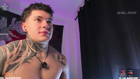 Snapshot of alan_rosee chatting on March 4, 5:08 pm Alan online show from March 4, 5:08 pm