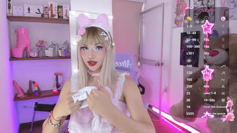 Snapshot of alessandra_thedoll chatting on January 16, 6:27 pm Alessa online show from January 16, 6:27 pm