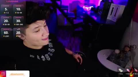 Snapshot of alexxxmorris chatting on January 17, 5:45 am ALEXXX MORRIS online show from January 17, 5:45 am