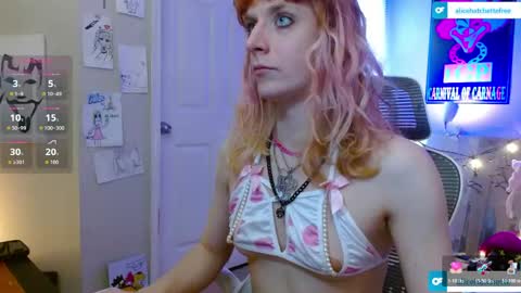Snapshot of alice_hatchette chatting on April 21, 9:39 pm Alice Hatchette online show from April 21, 9:39 pm