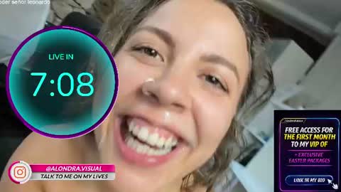 Alondra Suarez online show from June 27, 2:55 pm