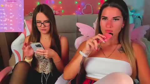 Snapshot of angel_and_demon0304 chatting on July 5, 3:02 am Ivanna and Jessica online show from July 5, 3:02 am