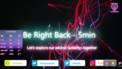 Anhala Rivera online show from December 13, 1:15 am