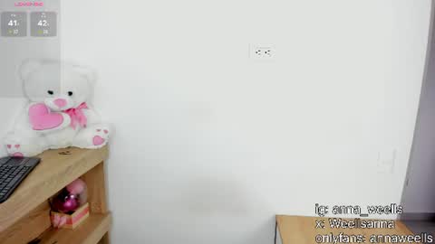  Anna Weells  online show from July 2, 7:53 pm
