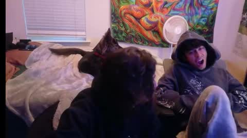 Snapshot of apachewithawebcam chatting on April 25, 11:57 pm ApacheWithWebcam online show from April 25, 11:57 pm