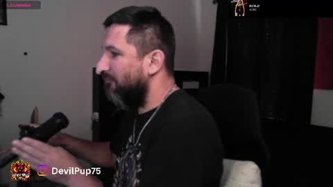 Snapshot of asanator101 chatting on June 13, 5:33 pm devilPup75 online show from June 13, 5:33 pm