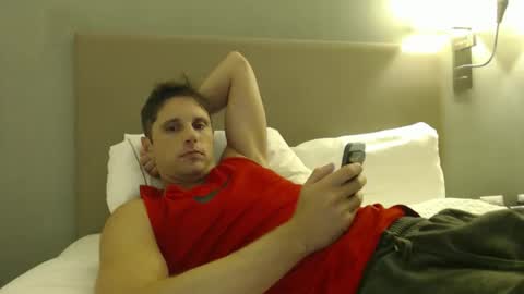 Snapshot of athleteguy55555 chatting on February 3, 5:27 am tommycb55555 online show from February 3, 5:27 am