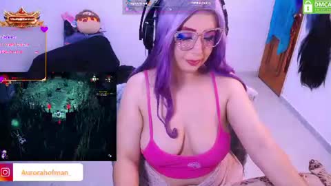 Snapshot of aurorahoffman chatting on July 14, 2:05 am Aurora online show from July 14, 2:05 am