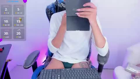 Snapshot of barbie_boy_ chatting on July 5, 9:05 am I work from home this is my room 3 online show from July 5, 9:05 am