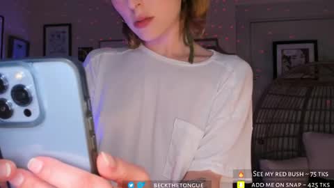 Beck the tongue online show from June 18, 3:07 am