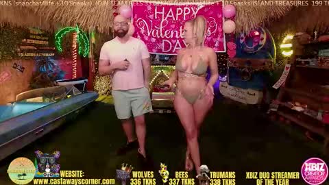 Mya and Angelo online show from February 17, 5:26 am