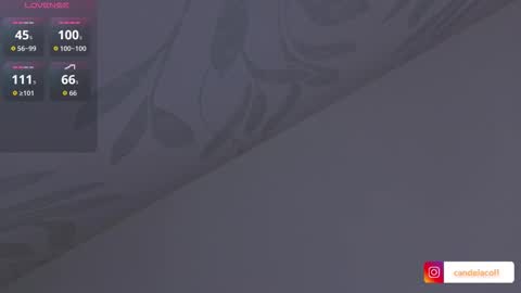 Candela  online show from December 14, 11:37 am