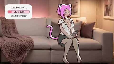 Snapshot of cat9irl chatting on April 21, 2:56 pm Nicky online show from April 21, 2:56 pm