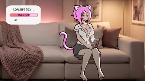 Snapshot of cat9irl chatting on May 19, 1:56 am Nicky online show from May 19, 1:56 am