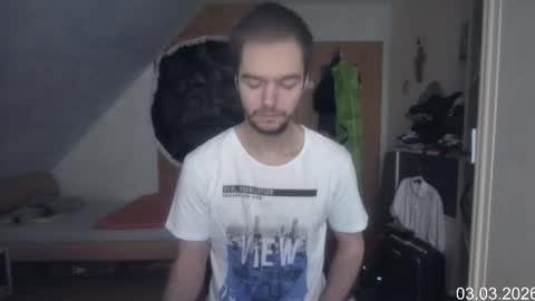 Snapshot of chrisjung301160 chatting on March 3, 6:52 am chrisjung301160 online show from March 3, 6:52 am