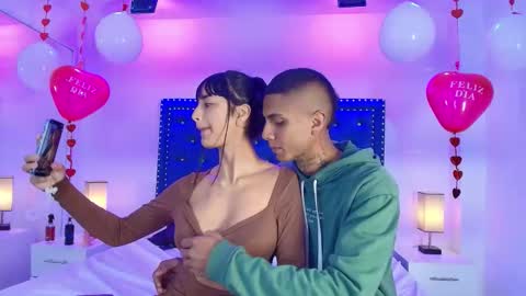 DAMIAN AND ROXANNE.  online show from February 9, 12:42 pm