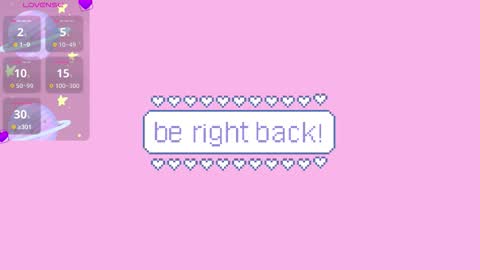 dulce_charm_ online show from February 4, 8:58 pm