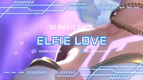 Elfie Love online show from April 16, 5:25 pm