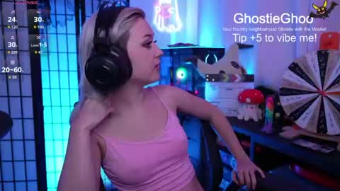 Ghostie online show from June 12, 7:35 pm