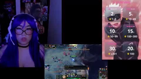 Snapshot of gloriette__ chatting on November 30, 7:01 am LALISA online show from November 30, 7:01 am