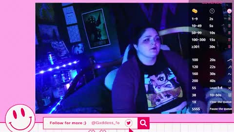 Goddess Fe online show from January 2, 6:29 am