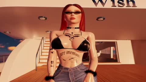 Snapshot of hannah3dx chatting on June 18, 7:51 pm Hannah online show from June 18, 7:51 pm