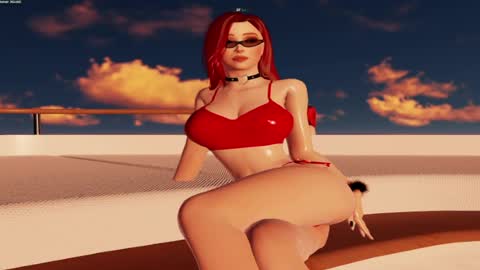 Snapshot of hannah3dx chatting on June 24, 6:18 pm Hannah online show from June 24, 6:18 pm