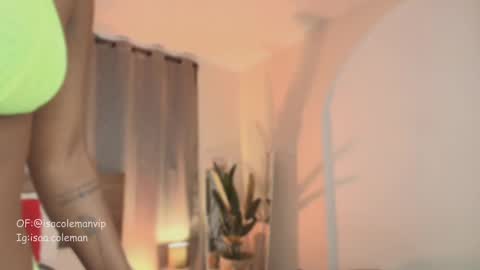 Isaa Coleman online show from September 25, 7:50 pm