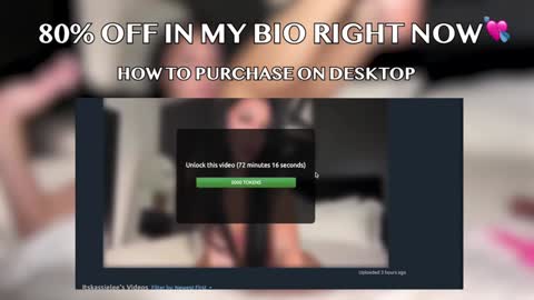 itskassielee online show from March 28, 5:51 am