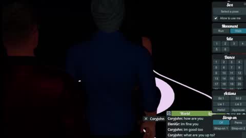 Snapshot of jstel chatting on October 27, 9:41 pm EleniGr online show from October 27, 9:41 pm