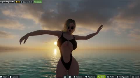 Snapshot of kagome__higurashi chatting on August 3, 10:57 pm Emily online show from August 3, 10:57 pm