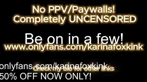 Karina online show from March 16, 2:06 am