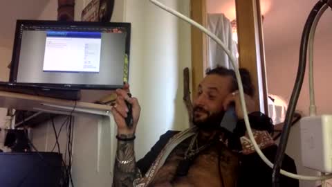 Snapshot of kinkysecretdesire chatting on May 22, 5:14 am Kinky Himeros online show from May 22, 5:14 am