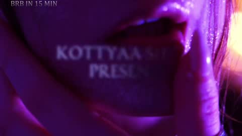 Kottyaa cb FOLLOWING  online show from January 8, 5:59 pm