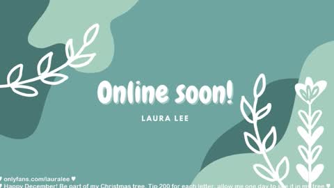 Laura Lee. online show from December 20, 1:02 am