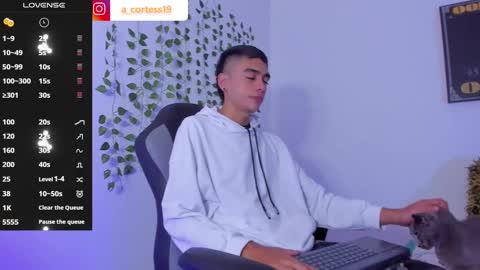 Snapshot of lian_23_ chatting on January 21, 12:18 pm online show from January 21, 12:18 pm