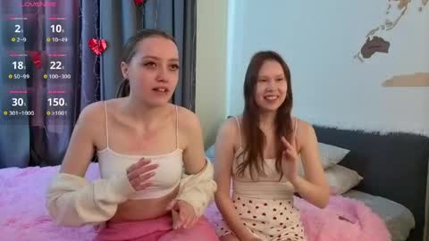 Hello our names are Kate and Alice this is our first day here. online show from May 25, 1:11 am