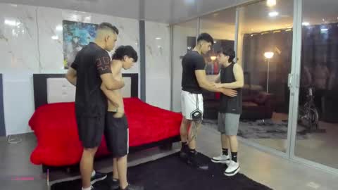 Team Cris Darwin- Fernando- Stiven- David online show from March 4, 11:38 am