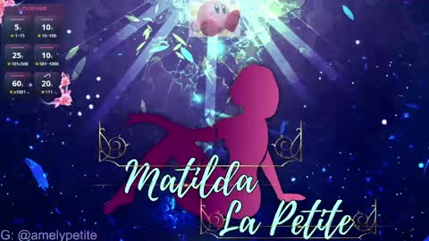 Mathilda Lapetite online show from April 30, 8:57 pm