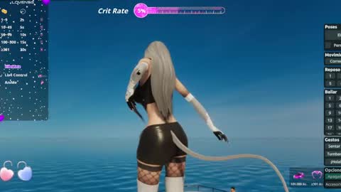 Megan online show from April 18, 9:26 pm