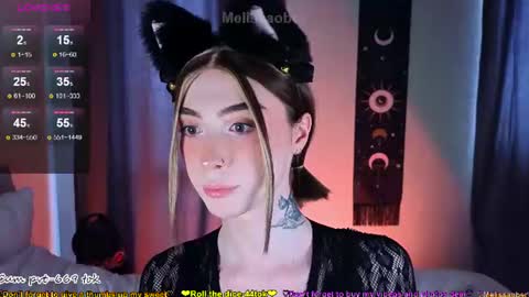 Melissa or abbreviated Mel or Lis online show from July 10, 6:39 am