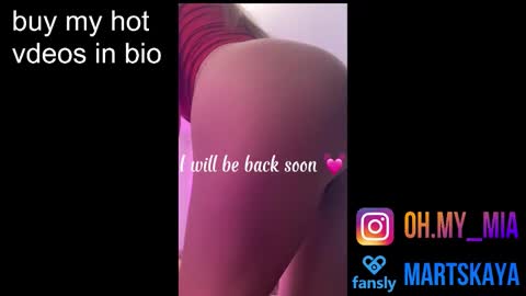 Mia Martskaya online show from January 19, 6:39 am