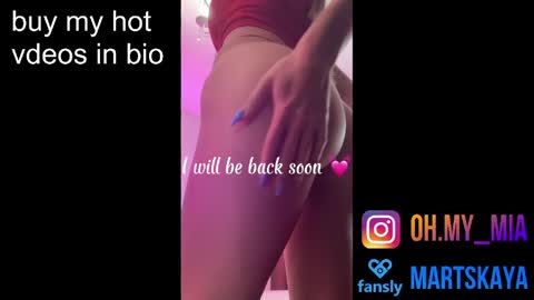 Mia Martskaya online show from April 14, 10:43 am