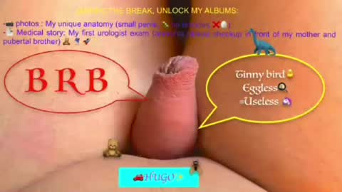 tinypenis online show from August 4, 11:18 pm