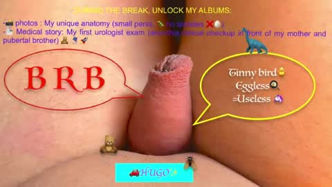 tinypenis online show from August 8, 12:57 am